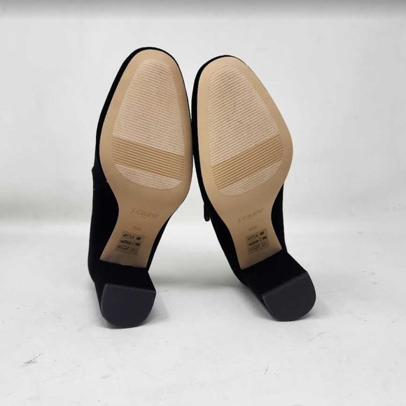 New women's 6.5 J Crew Factory velvet Mary Jane pumps in Black - Picture 11 of 11